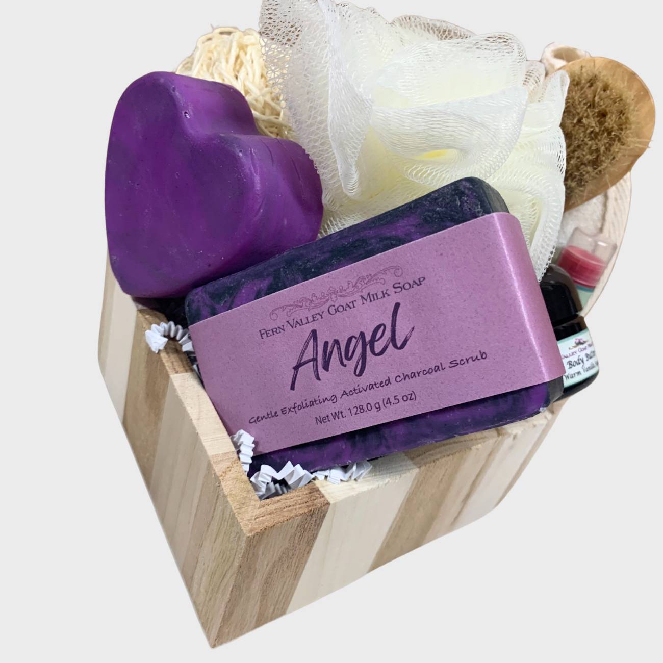 Handmade Goat Milk Soap | Adorable Heart-Shaped Spa Box