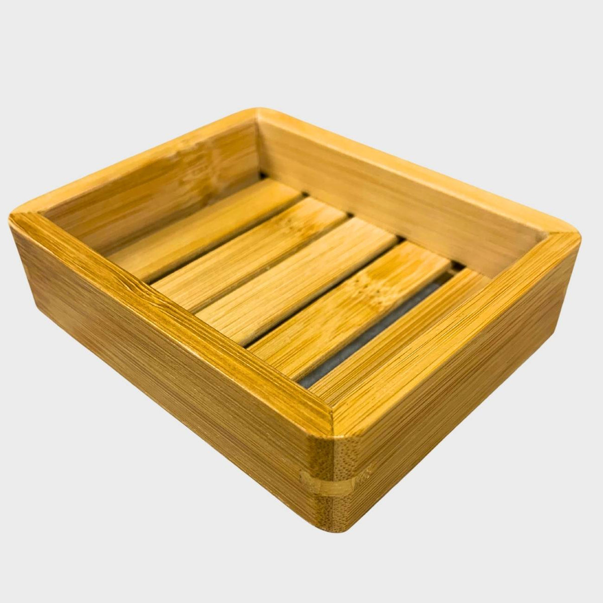 Draining Soap Dish | Fern Valley Soap | Bamboo Deep Shelf Soap Lift