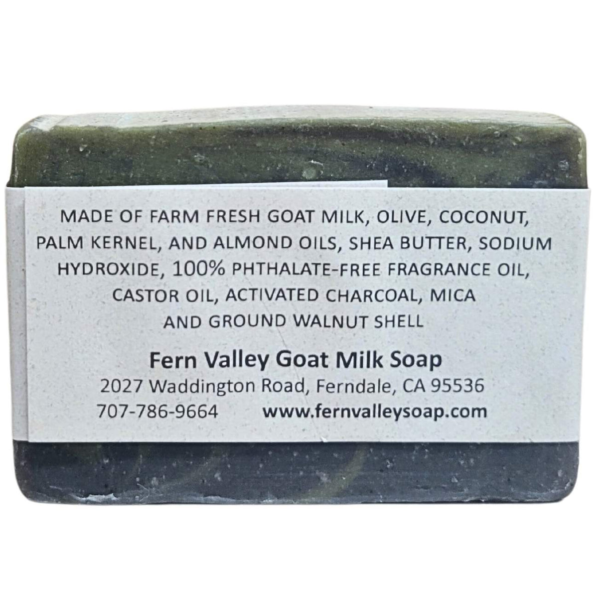 Natural Goat Milk Soap | Sexy Exfoliating Scrub For Men | Black Jack