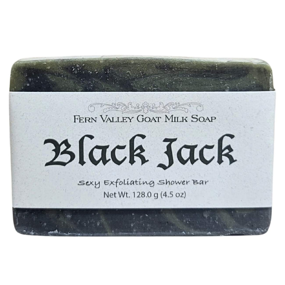 Natural Goat Milk Soap | Sexy Exfoliating Scrub For Men | Black Jack