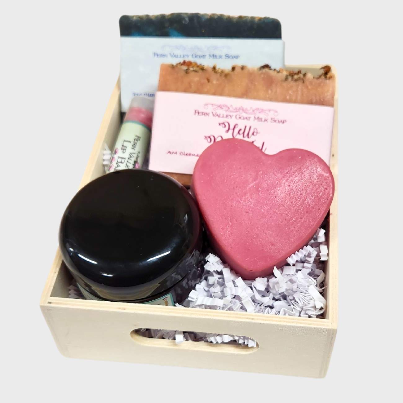 Handmade Goat Milk Soap + Body Butter | Celebration Gift Crate for Her