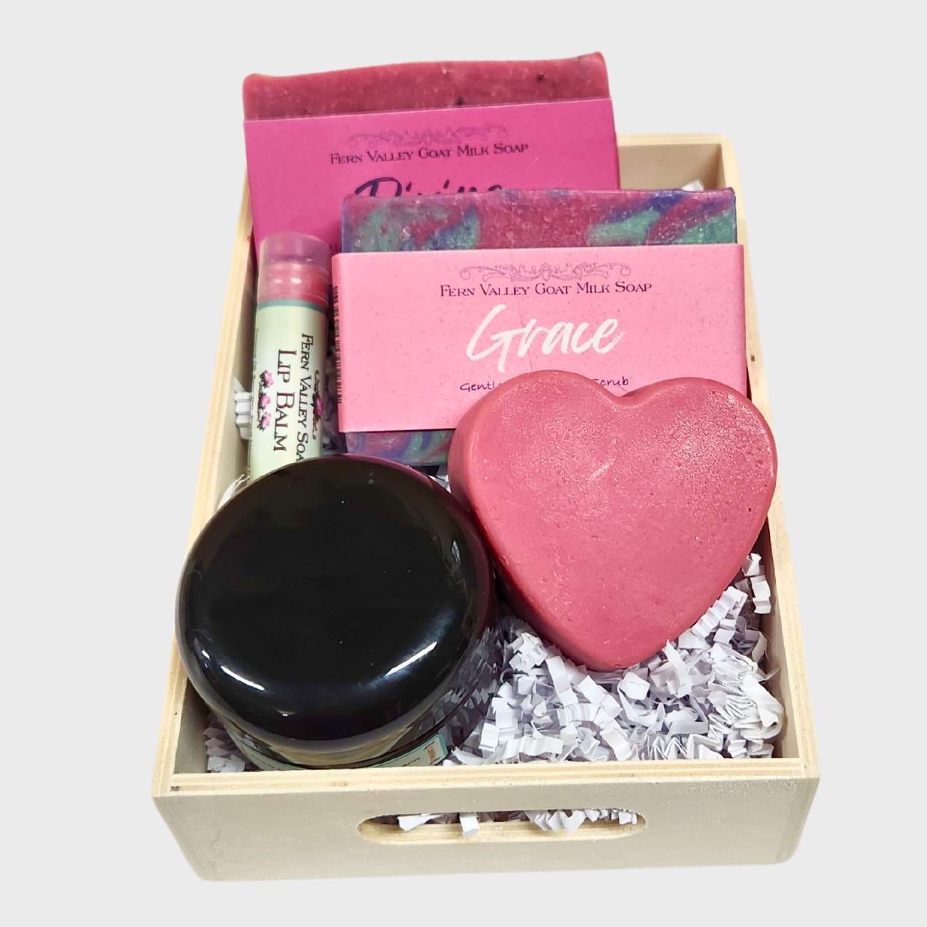 Handmade Goat Milk Soap + Body Butter | Celebration Gift Crate for Her