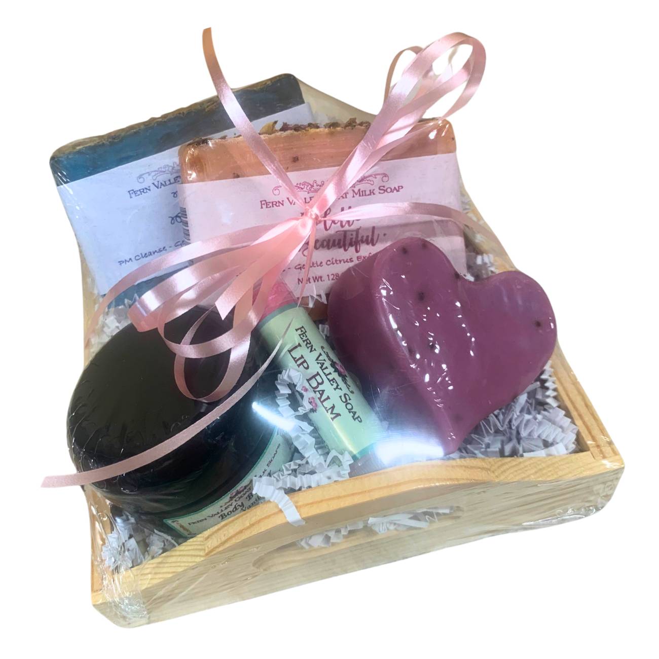 Handmade Goat Milk Soap + Body Butter | Celebration Gift Crate for Her