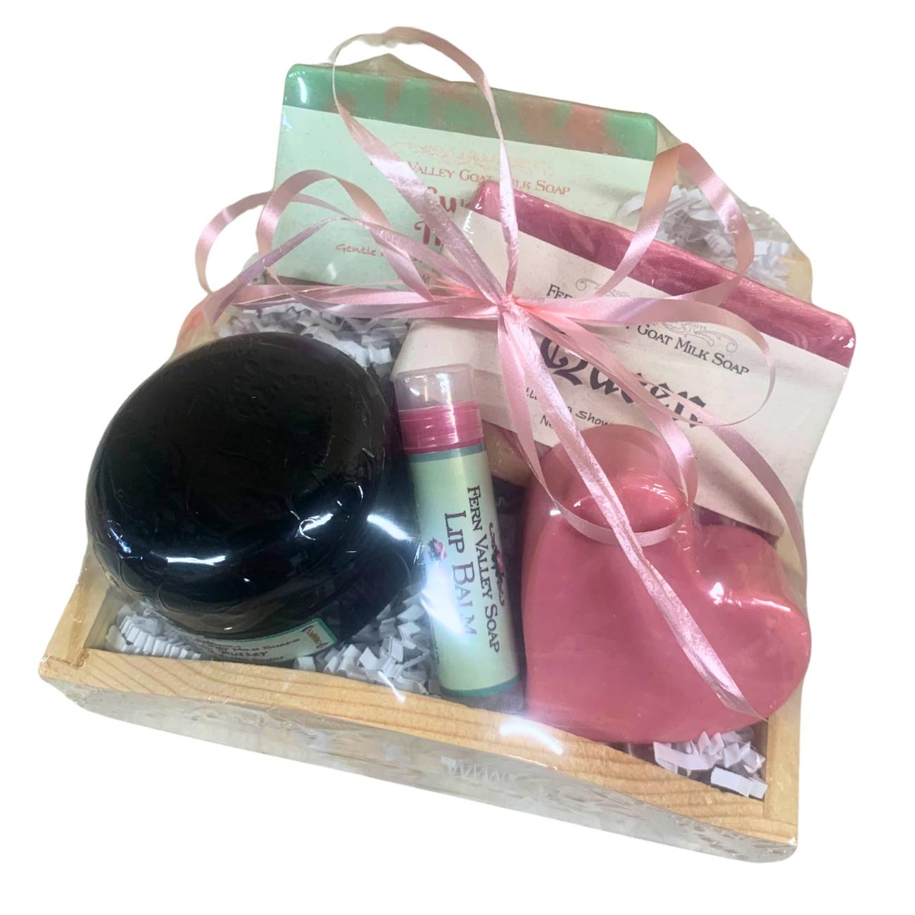 Handmade Goat Milk Soap + Body Butter | Celebration Gift Crate for Her