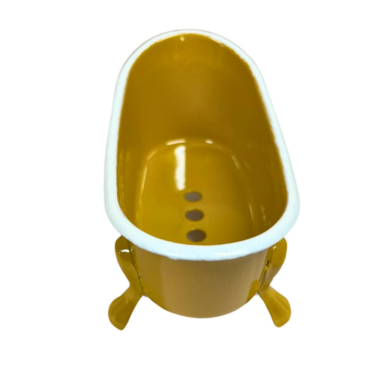 Draining Soap Dish | Fern Valley Soap | Clawfoot Enameled Metal Bathtub