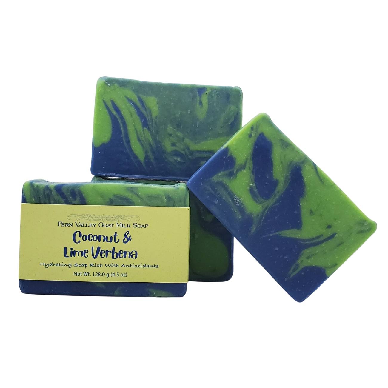 Handmade Goat Milk Soap and Lotion + Salt Scrub | Coconut Lime Verbena