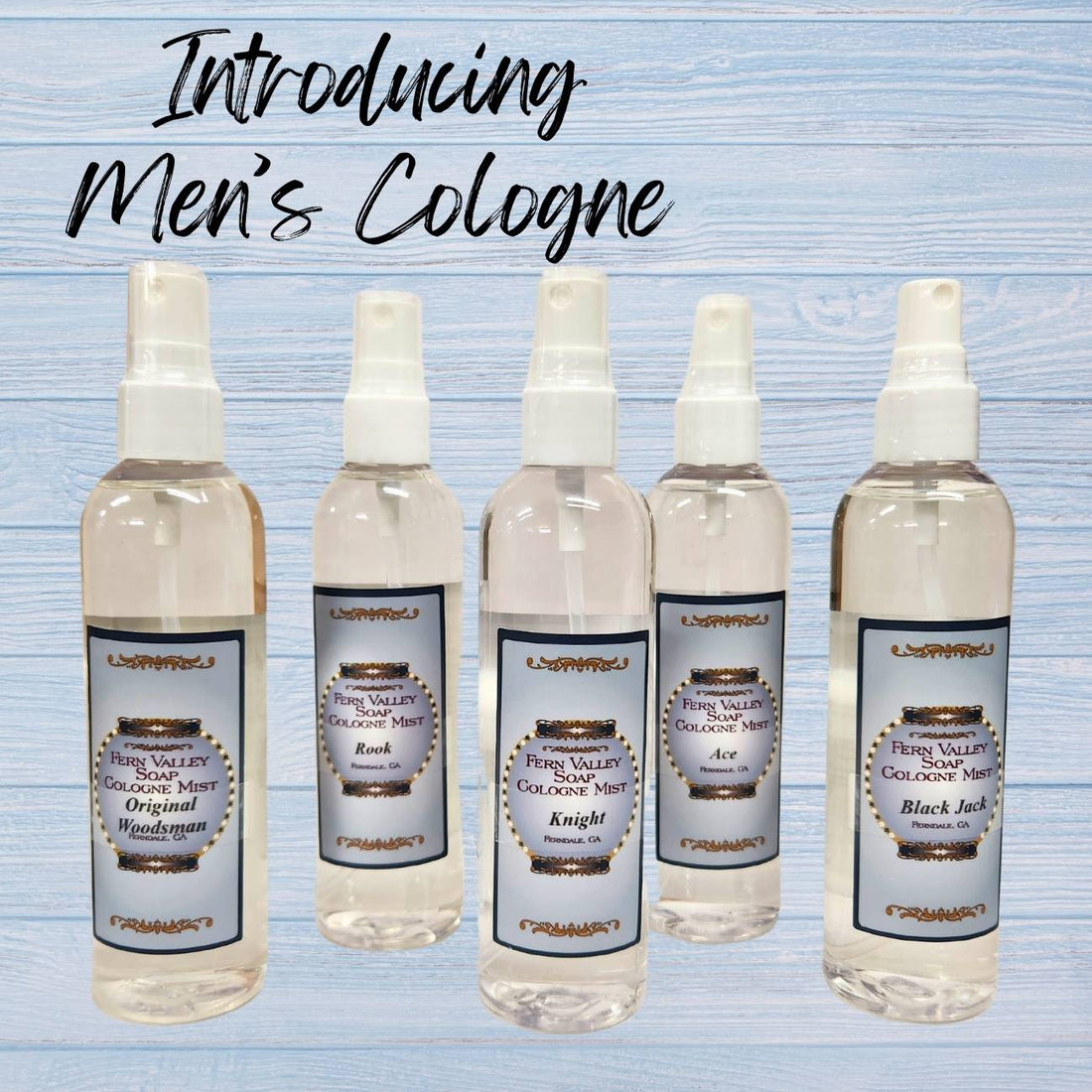 Cologne For Men | Best Selling Fragrances from Fern Valley Soap