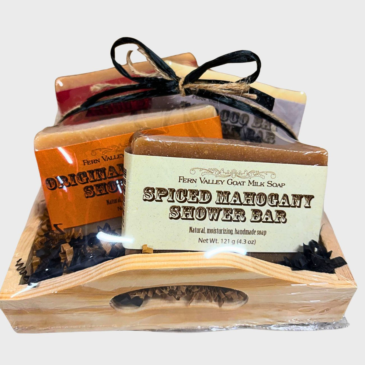 Natural Goat Milk Soap | Shower Bars for Men | Fathers Day Gift Crate
