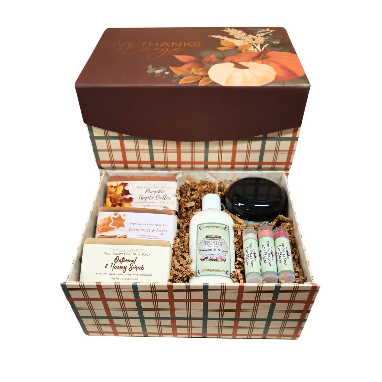 Handmade Goat Milk Soap | Give Thanks Always Gift Box