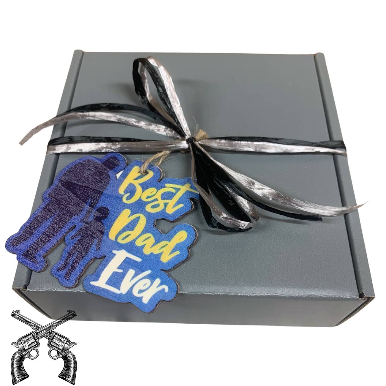 Handmade Goat Milk Soap | Gift Box for Guys | Gun Metal Gray + Cologne