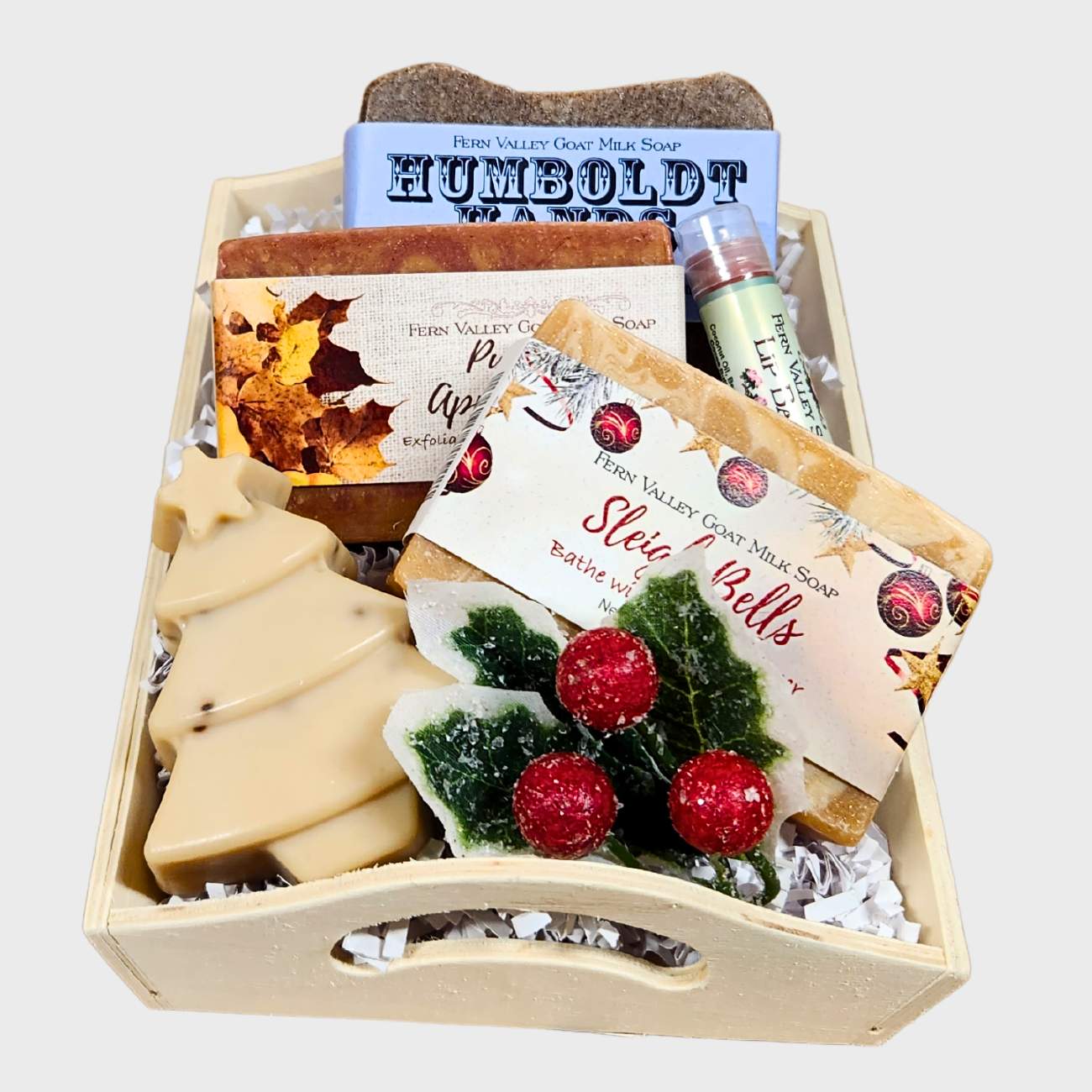 Handmade Goat Milk Soap | Seasonal Favorites | Christmas Gift Crate