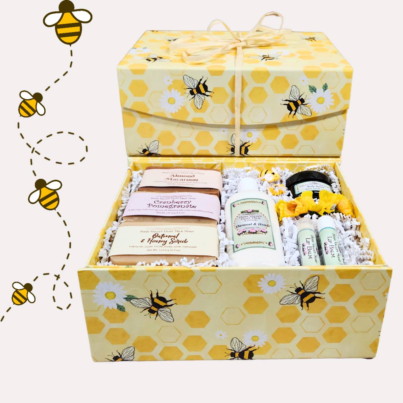 Handmade Goat Milk Soaps | Oh Honey Bee & Lotion Gift Box