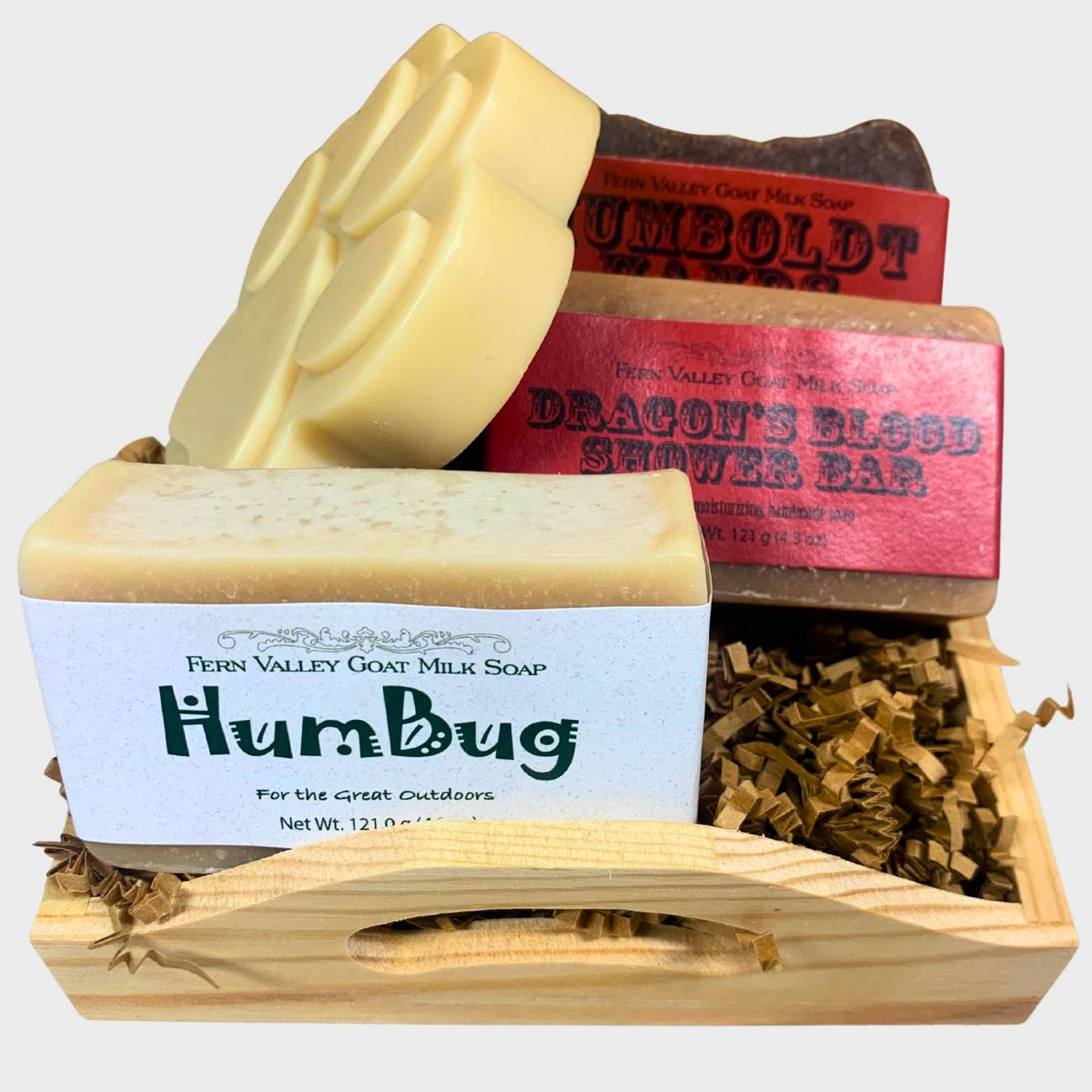 Natural Handmade Goat Milk Soap | Outdoorsman Gift Crate