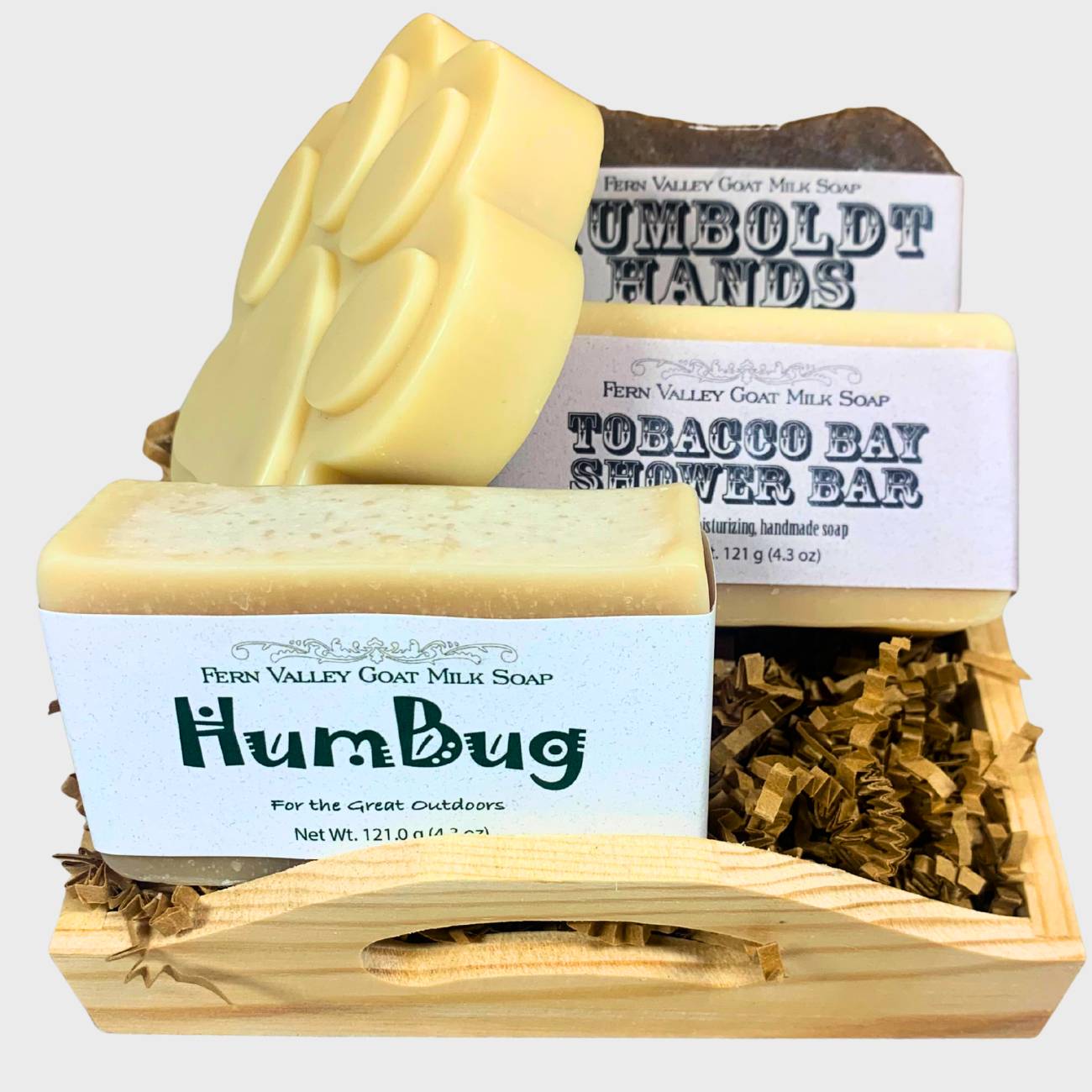 Natural Handmade Goat Milk Soap | Outdoorsman Gift Crate