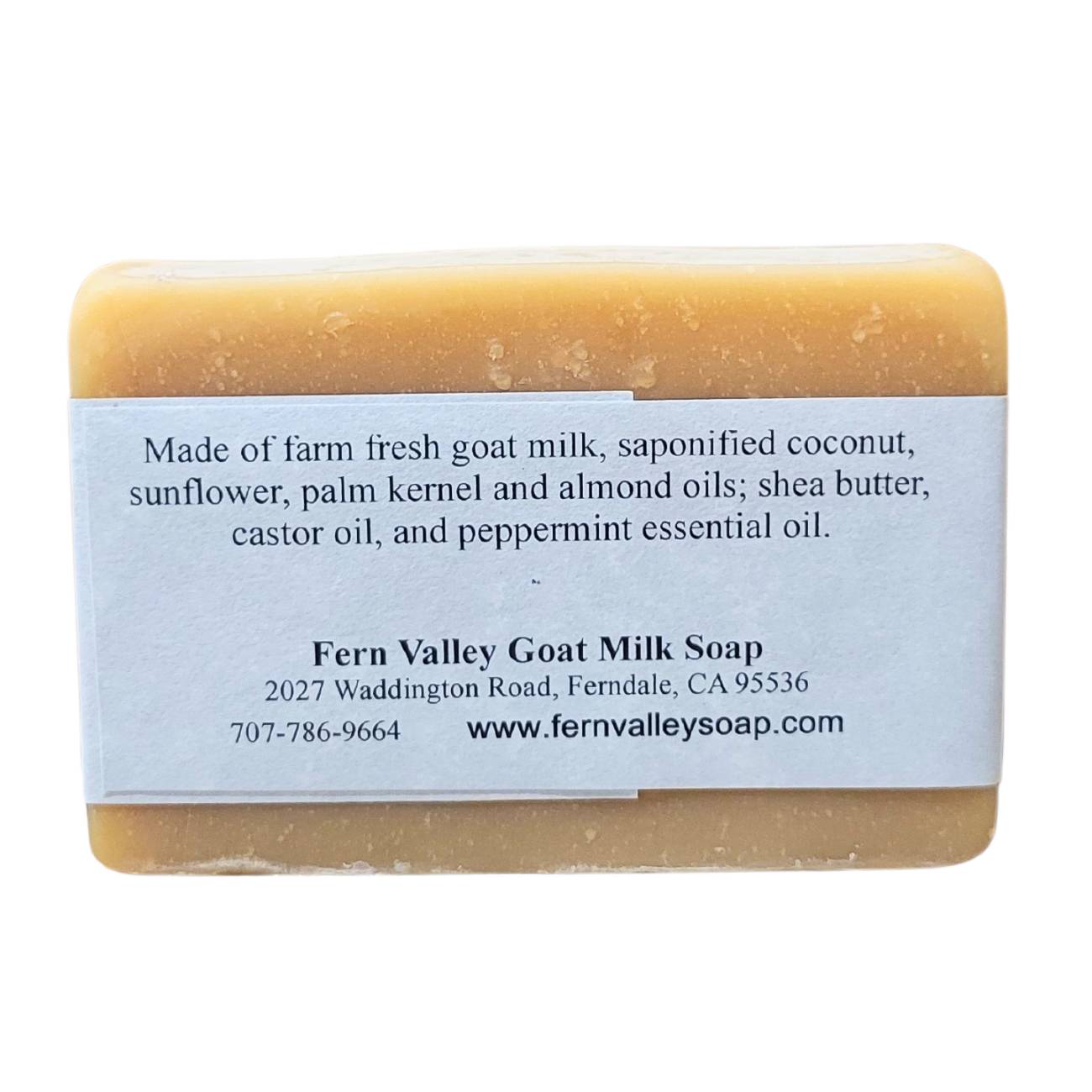 Handmade Goat Milk Soap | All Natural Peppermint