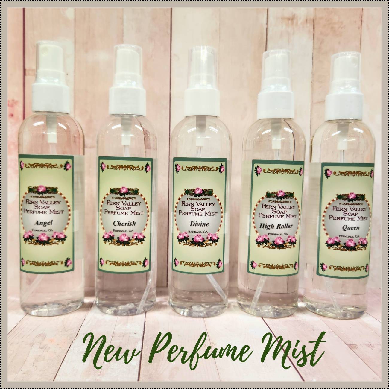 Perfume Mist  | Best Selling Fragrances from Fern Valley Soap