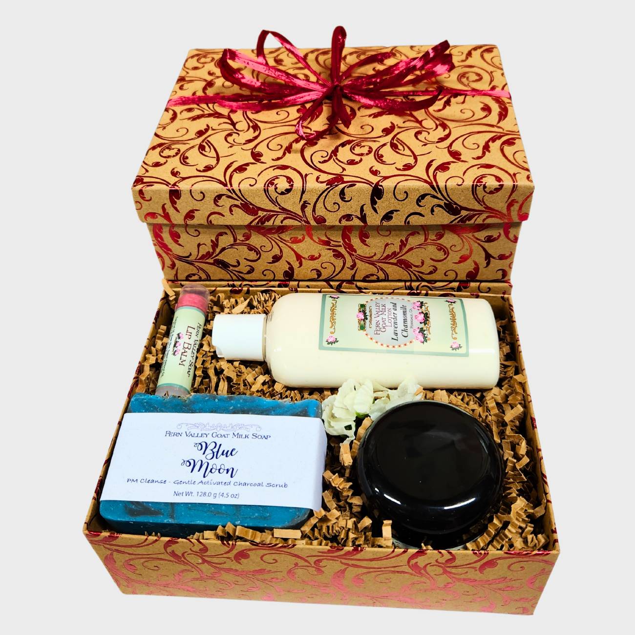Handmade Goat Milk Soap + Lotion | Pretty Box With Your Fragrance Choice
