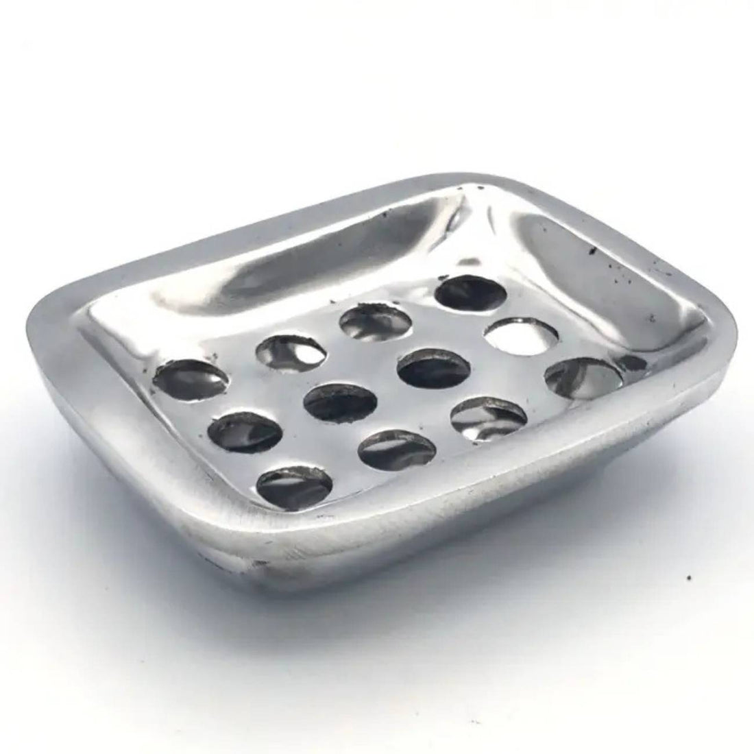 Draining Soap Dish | Fern Valley Soap | Recycled Aluminum Soap Dish