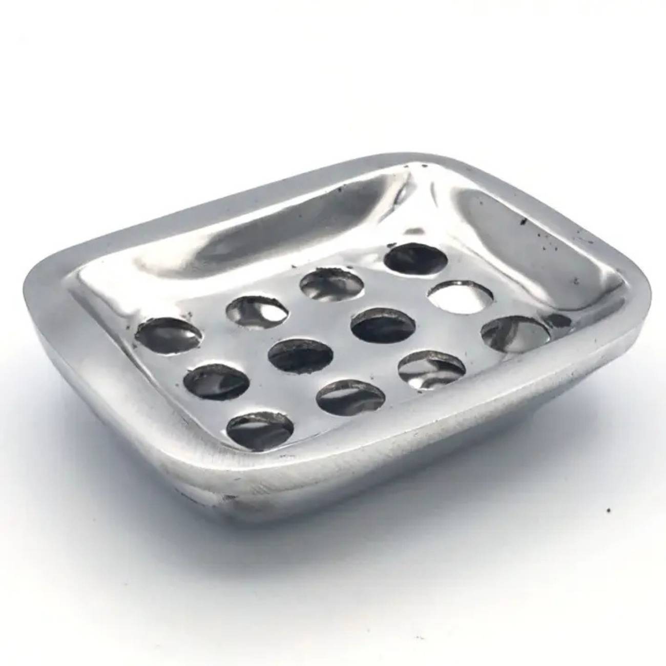Draining Soap Dish | Fern Valley Soap | Recycled Aluminum Soap Dish