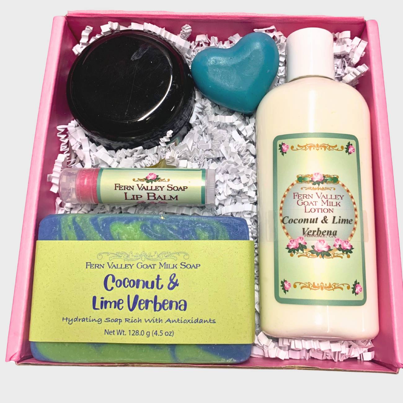 Handmade Goat Milk Soap + Lotion | Red or Pink Happy Mother&