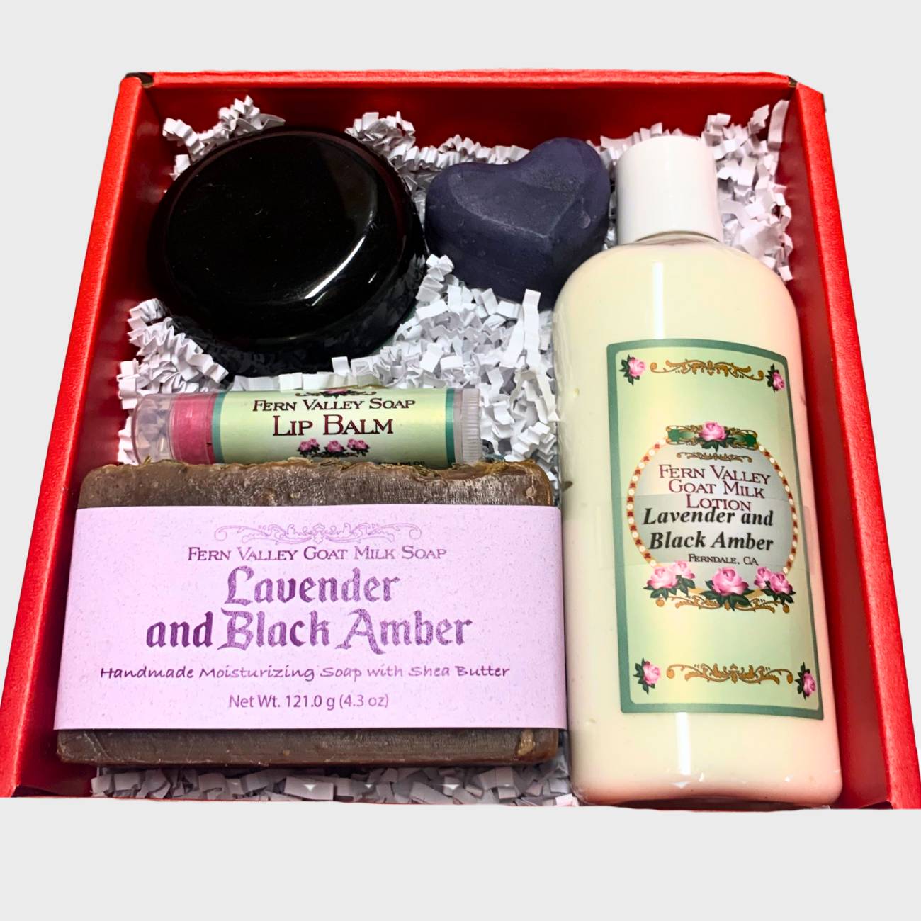 Handmade Goat Milk Soap + Lotion | Red or Pink Happy Mother&