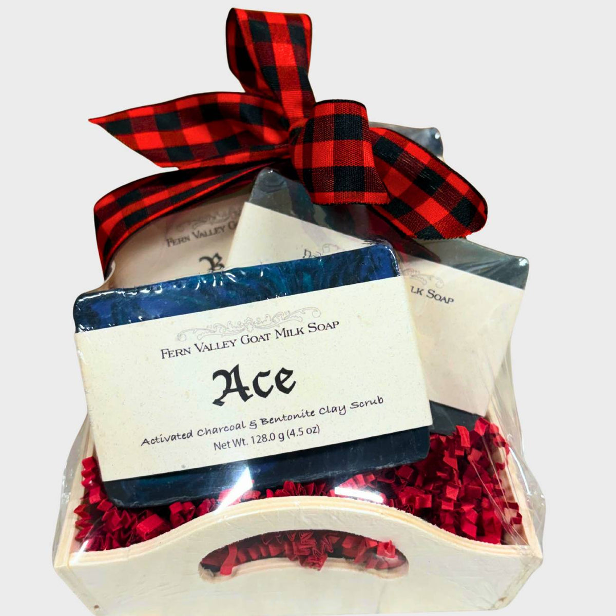 Handmade Goat Milk Soap | Valentine Gift Crate | Four Sexy Masculine Bars