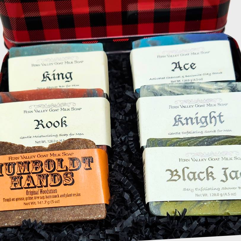 Handmade Goat Milk Soap | Six Bar Men&