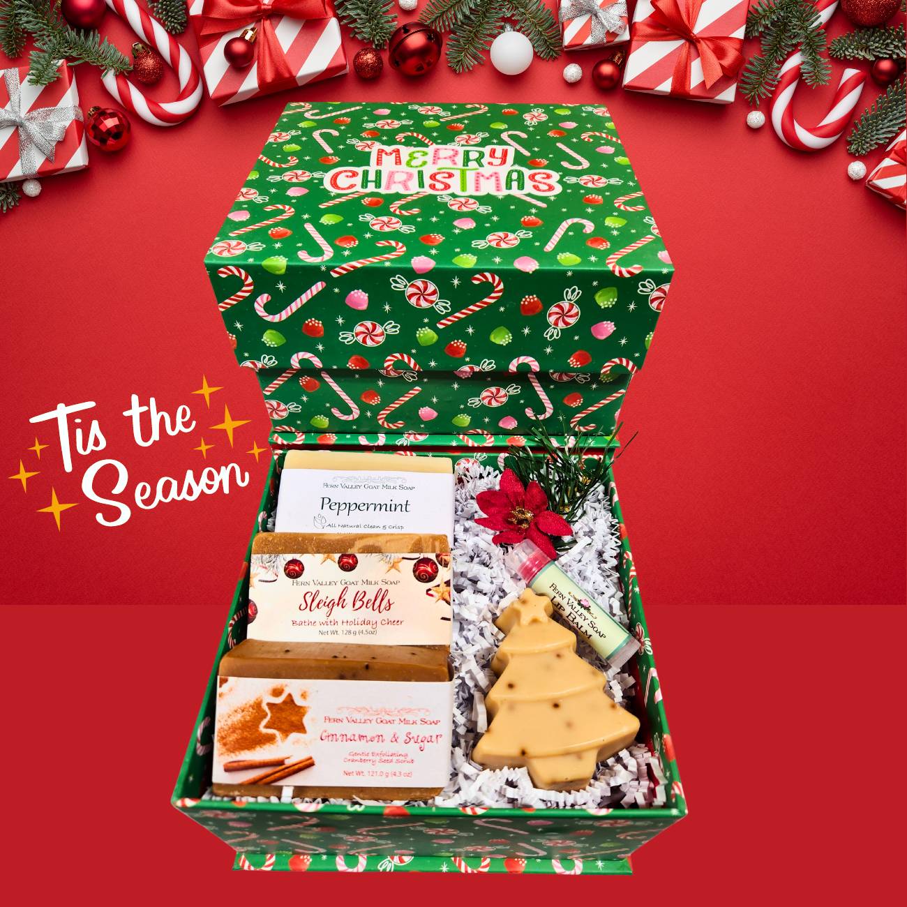Handmade Goat Milk Soap | Tis the Season Gift Box