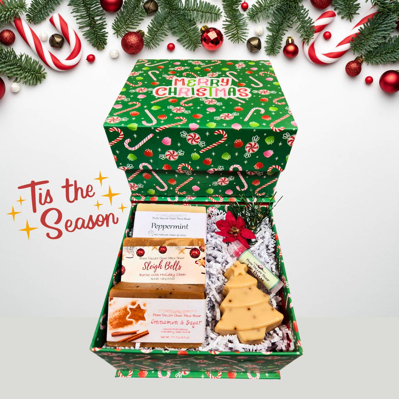 Handmade Goat Milk Soap | Tis the Season Gift Box