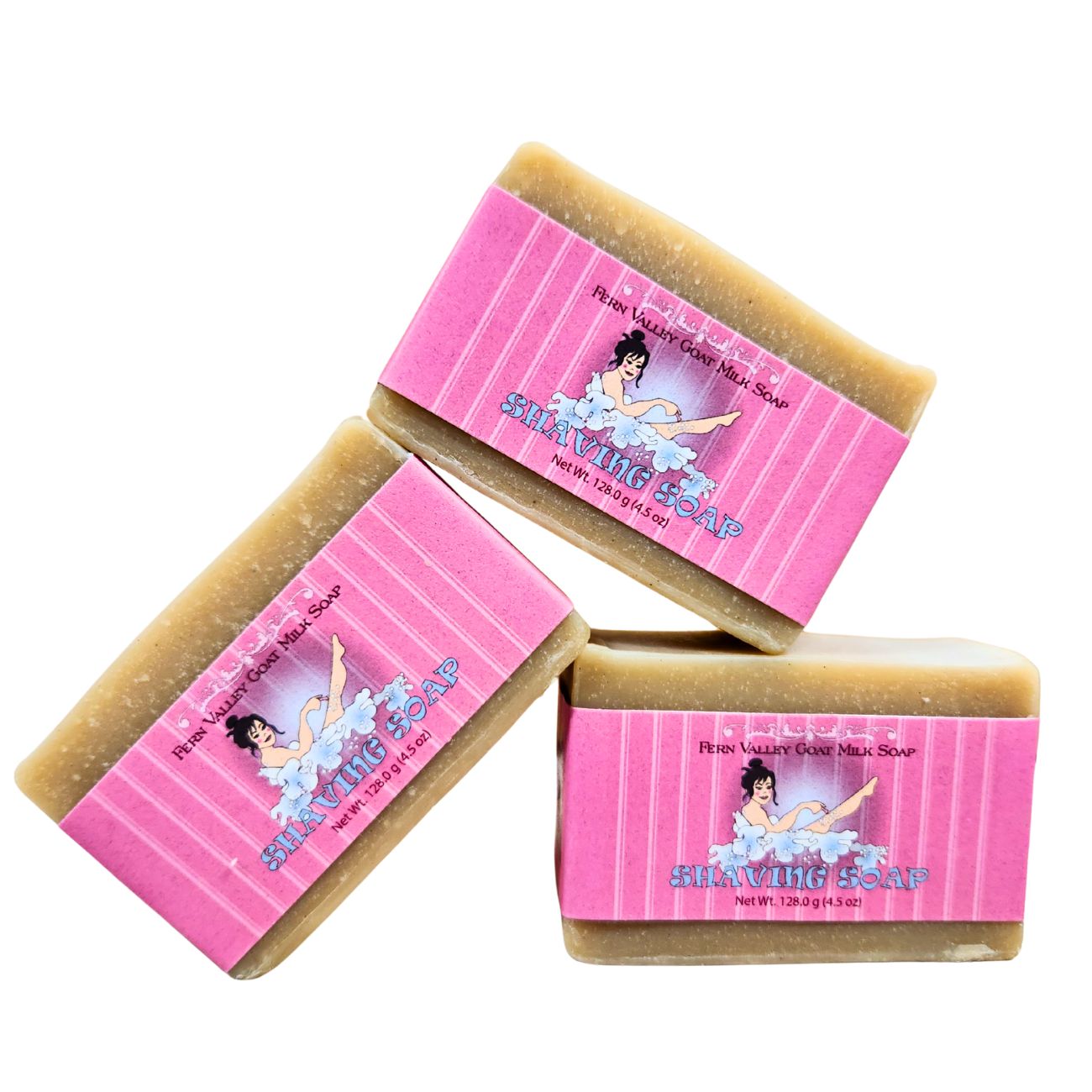 Handmade Goat Milk Soap | Coconut & Lime Verbena Shaving Soap for Women