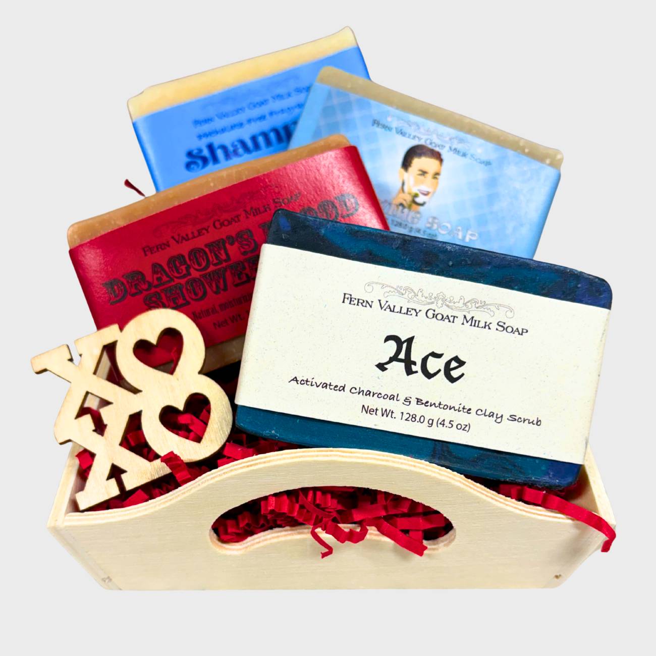 Handmade Natural Goat Milk Soap | XOXO Gift Crate For Men