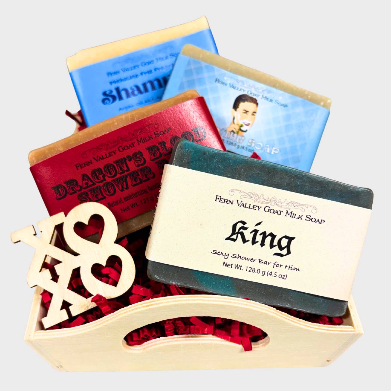 Handmade Natural Goat Milk Soap | XOXO Gift Crate For Men