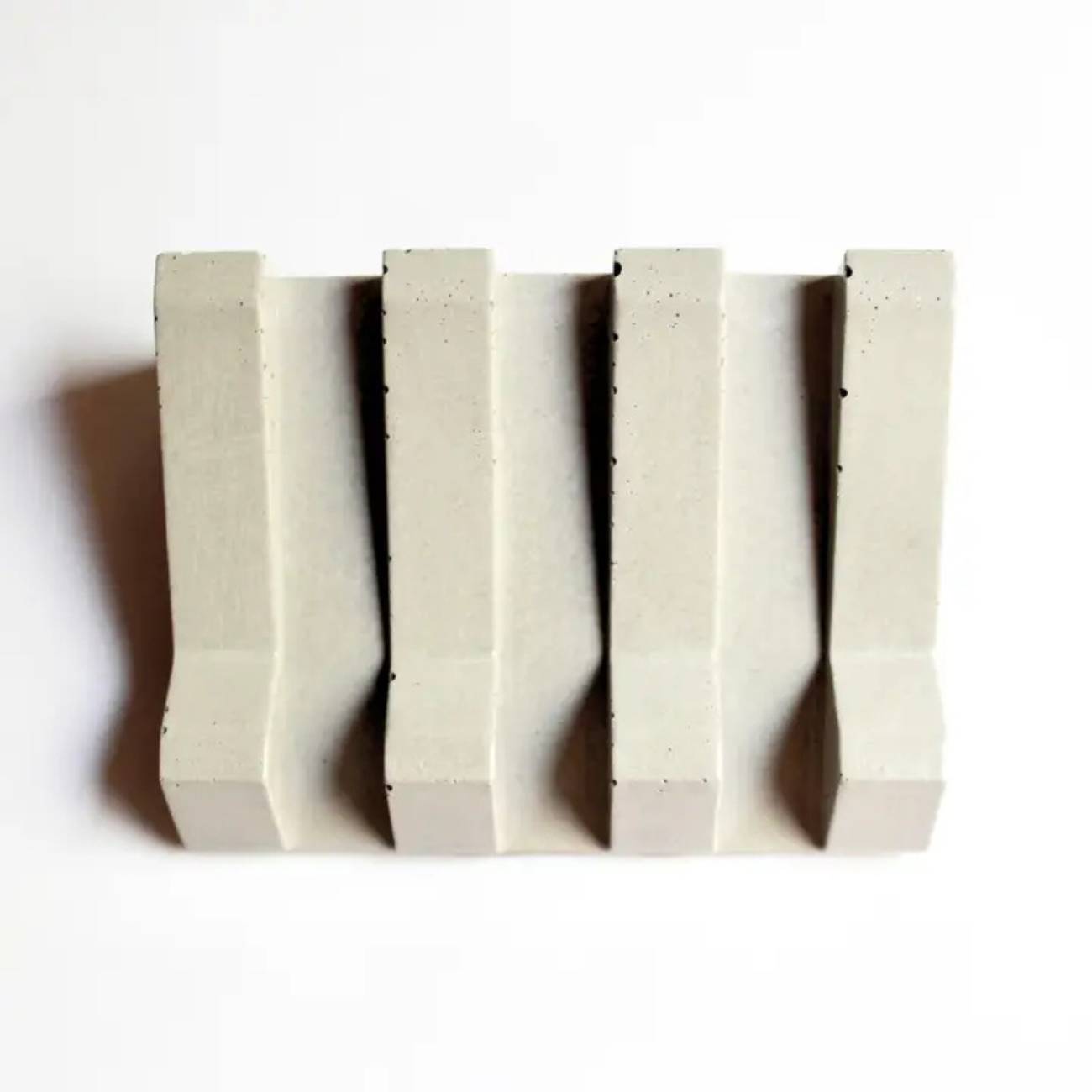 Handcast Concrete Soap Dish | Fern Valley Soap | Made USA