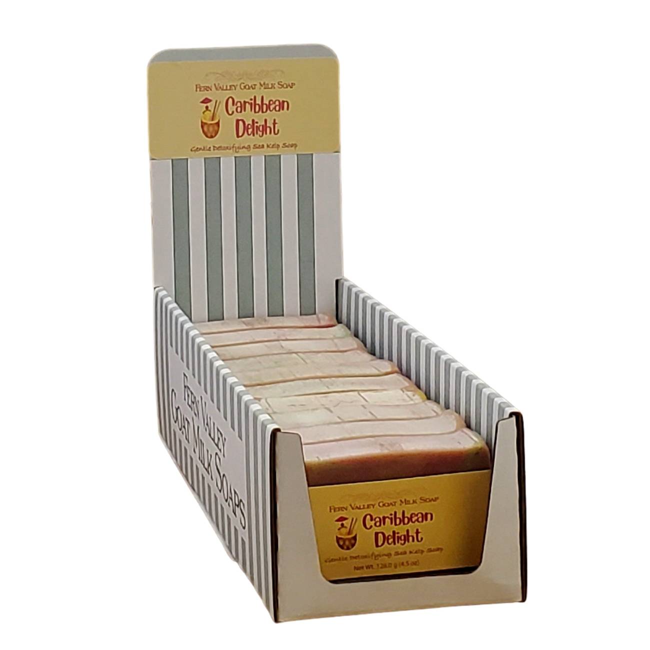 10 Bars Display Boxes, Choose the Soap You Like MSR $6.00 each bar of soap