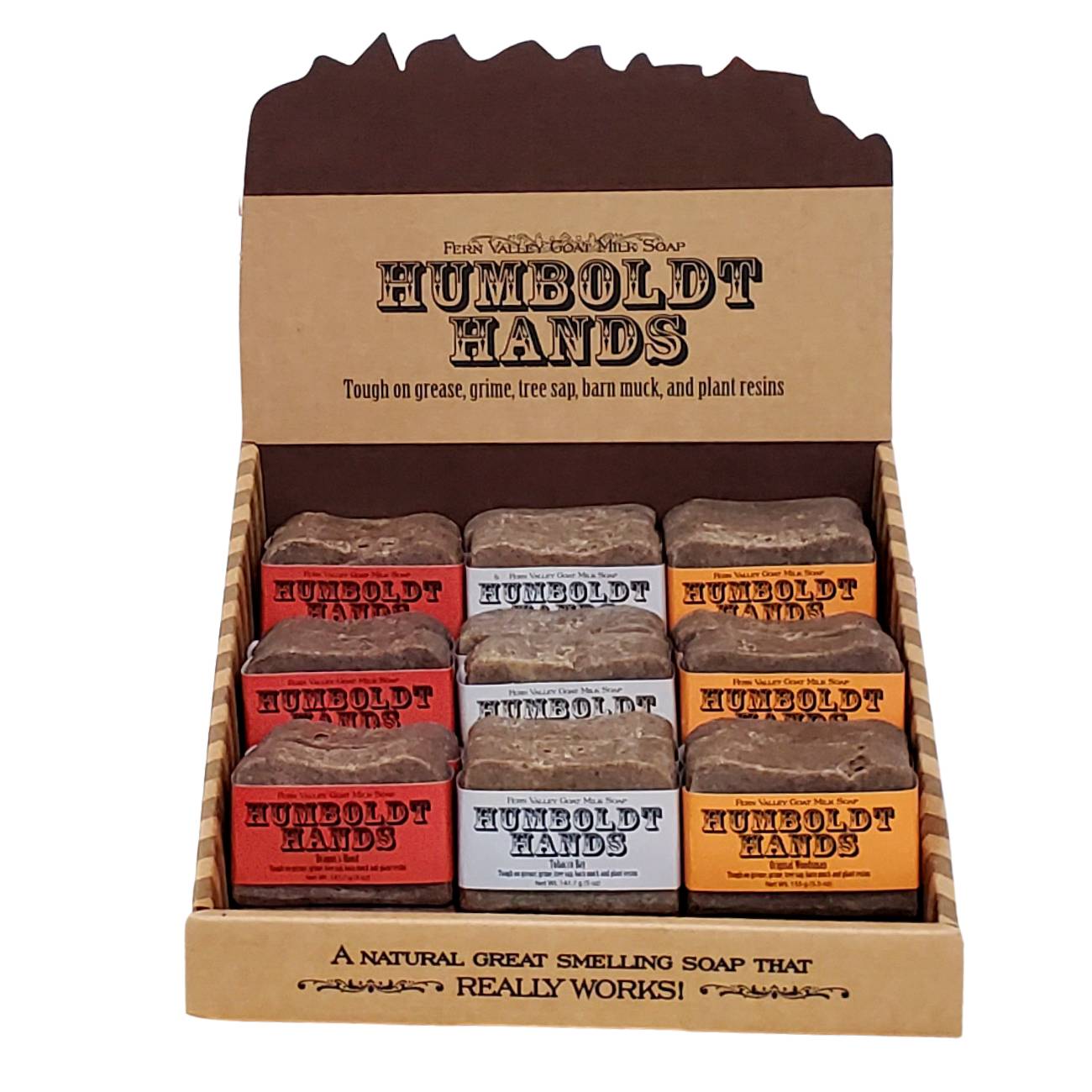 Humboldt Hands 36 Bar Display Box