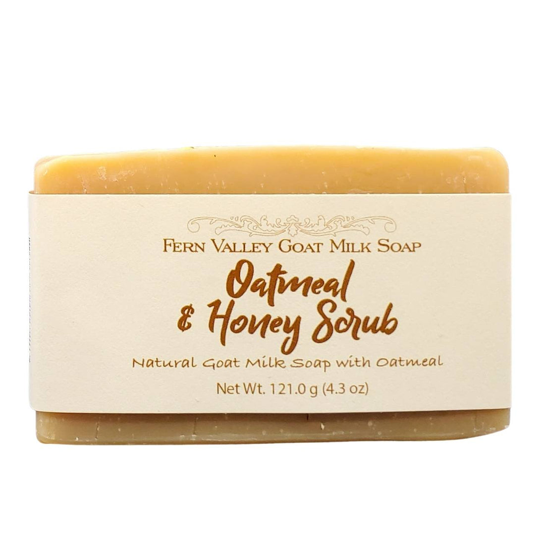 Natural Goat Milk Soap | Exfoliating Scrub | Oatmeal &amp; Honey