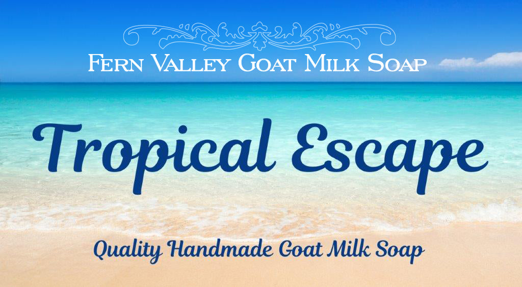 Handmade Goat Milk Soaps | Tropical Escape Collection