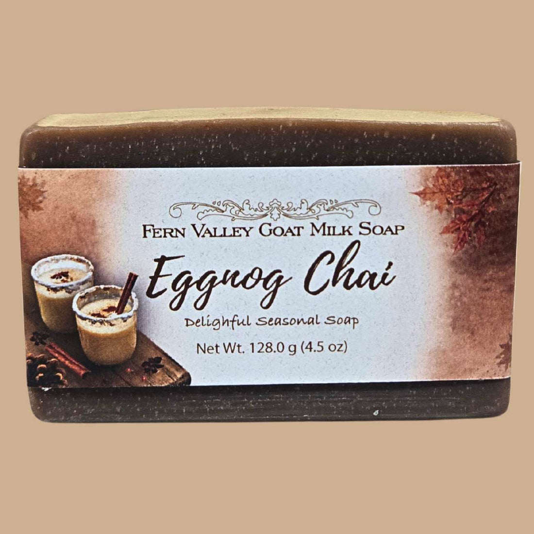 Natural Goat Milk Soap | Eggnog Chai | Delightful Seasonal Soap