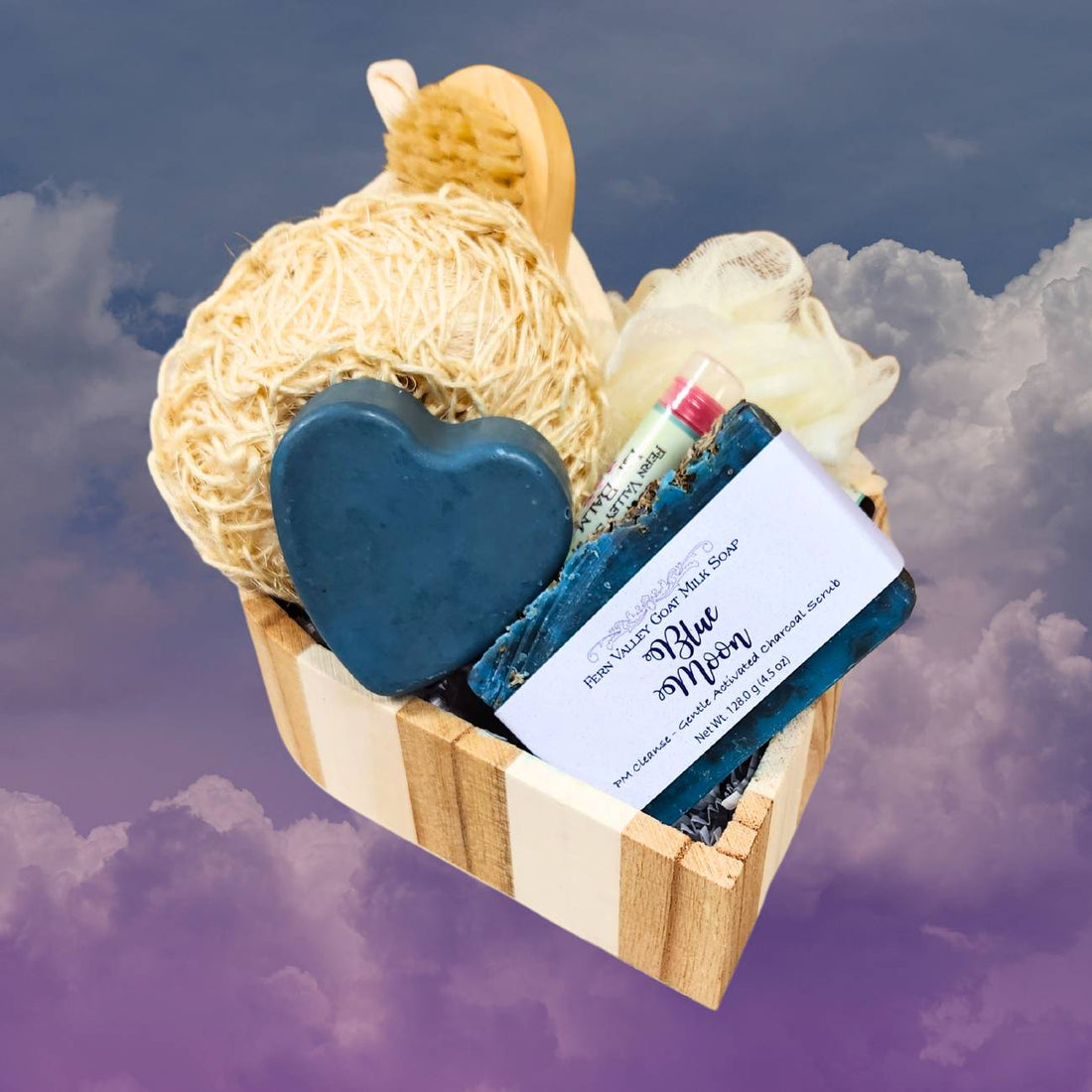 Handmade Goat Milk Soap | Adorable Heart-Shaped Spa Box