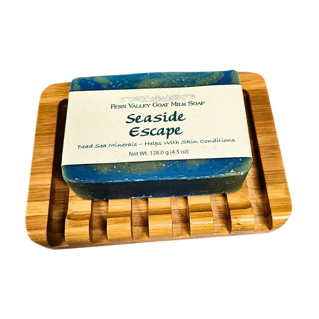 Draining Soap Dish | Fern Valley Soap | Bamboo Slated Soap Lift