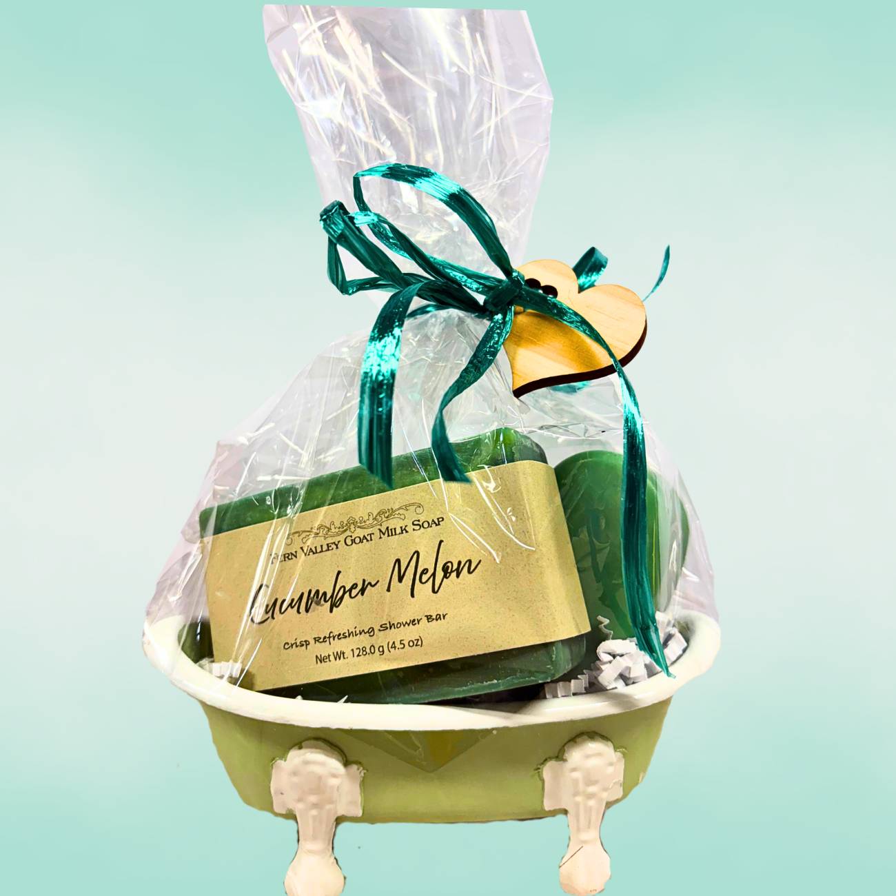 Handmade Goat Milk | Bathtub &amp; Heart Duo