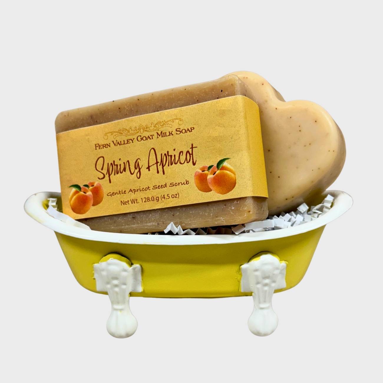 Handmade Goat Milk | Bathtub &amp; Heart Duo