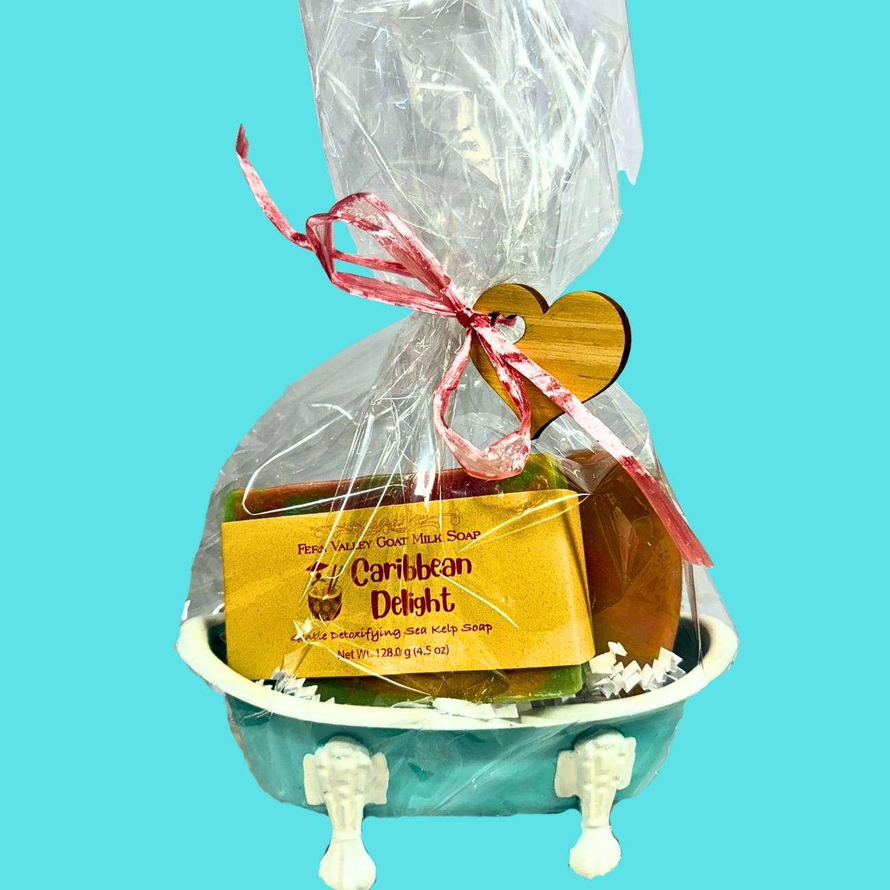 Handmade Goat Milk | Bathtub &amp; Heart Duo