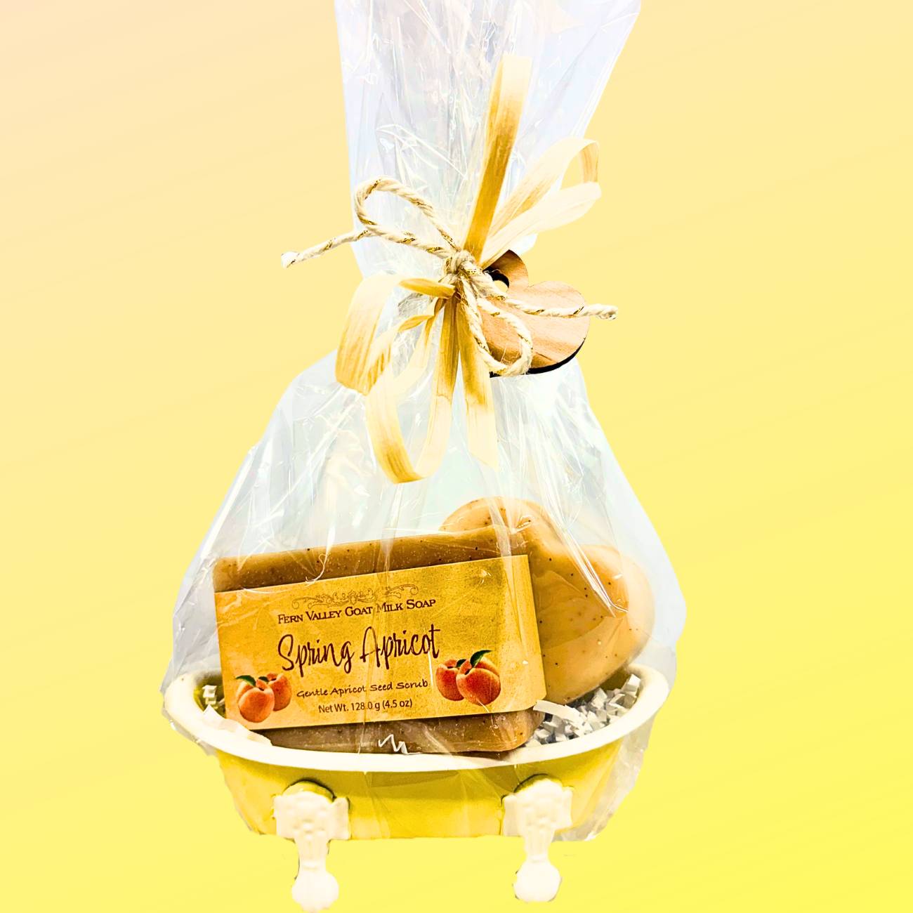 Handmade Goat Milk | Bathtub &amp; Heart Duo