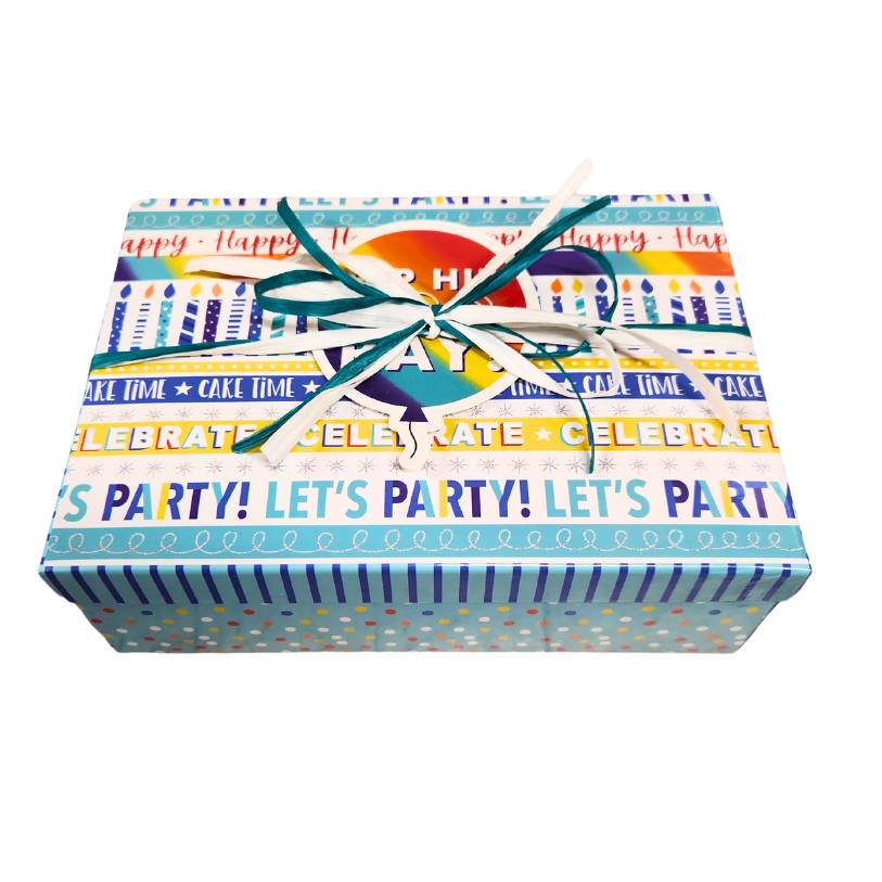 Natural Goat Milk Soap |  Four Bar Birthday Gift Box