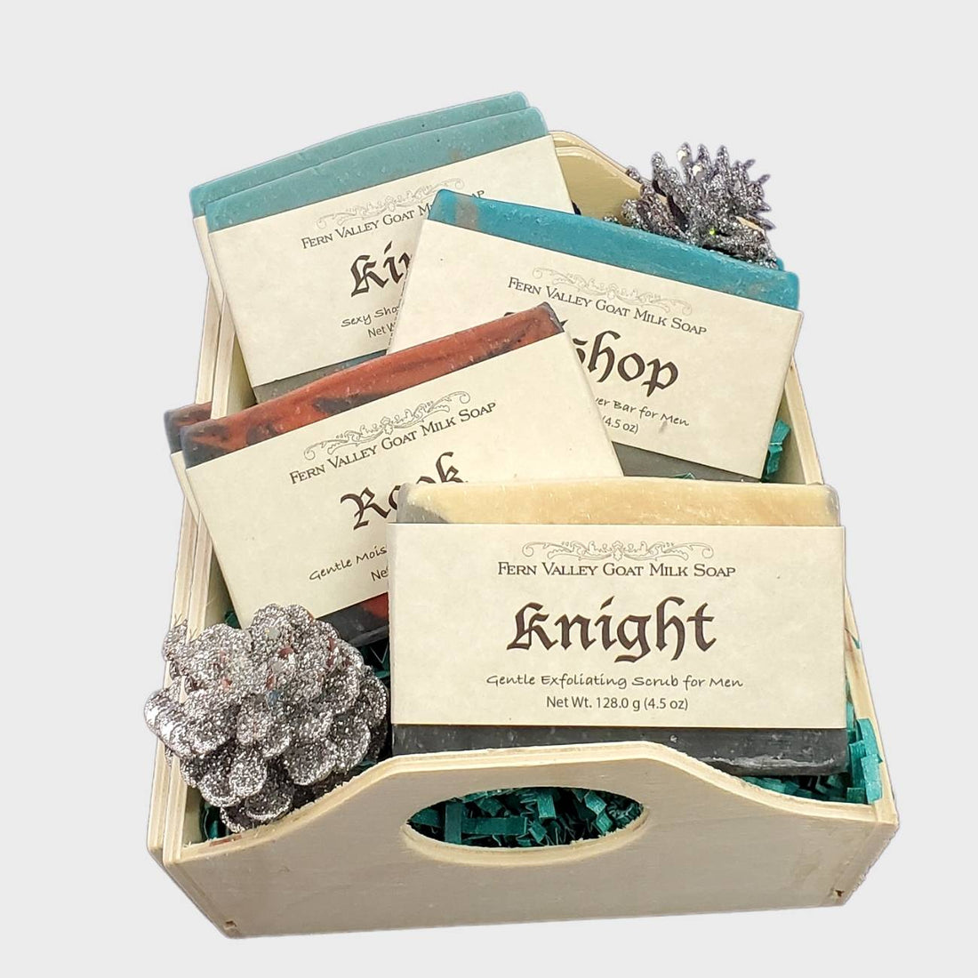 Sheep Milk Soap Wood Crate Gift Set — Maple Hill Farm