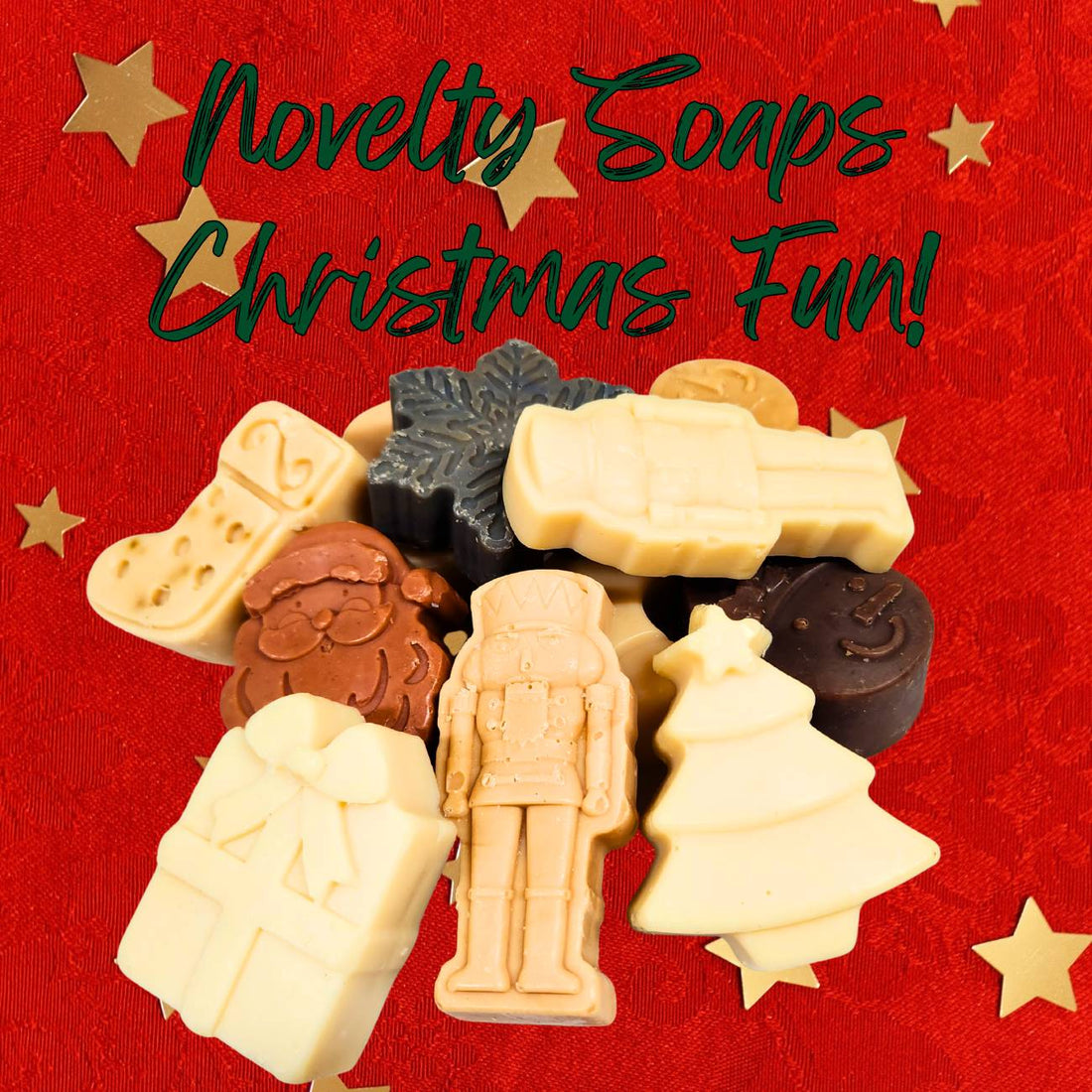 Handmade Goat Milk Soap | Novelty Christmas Shapes