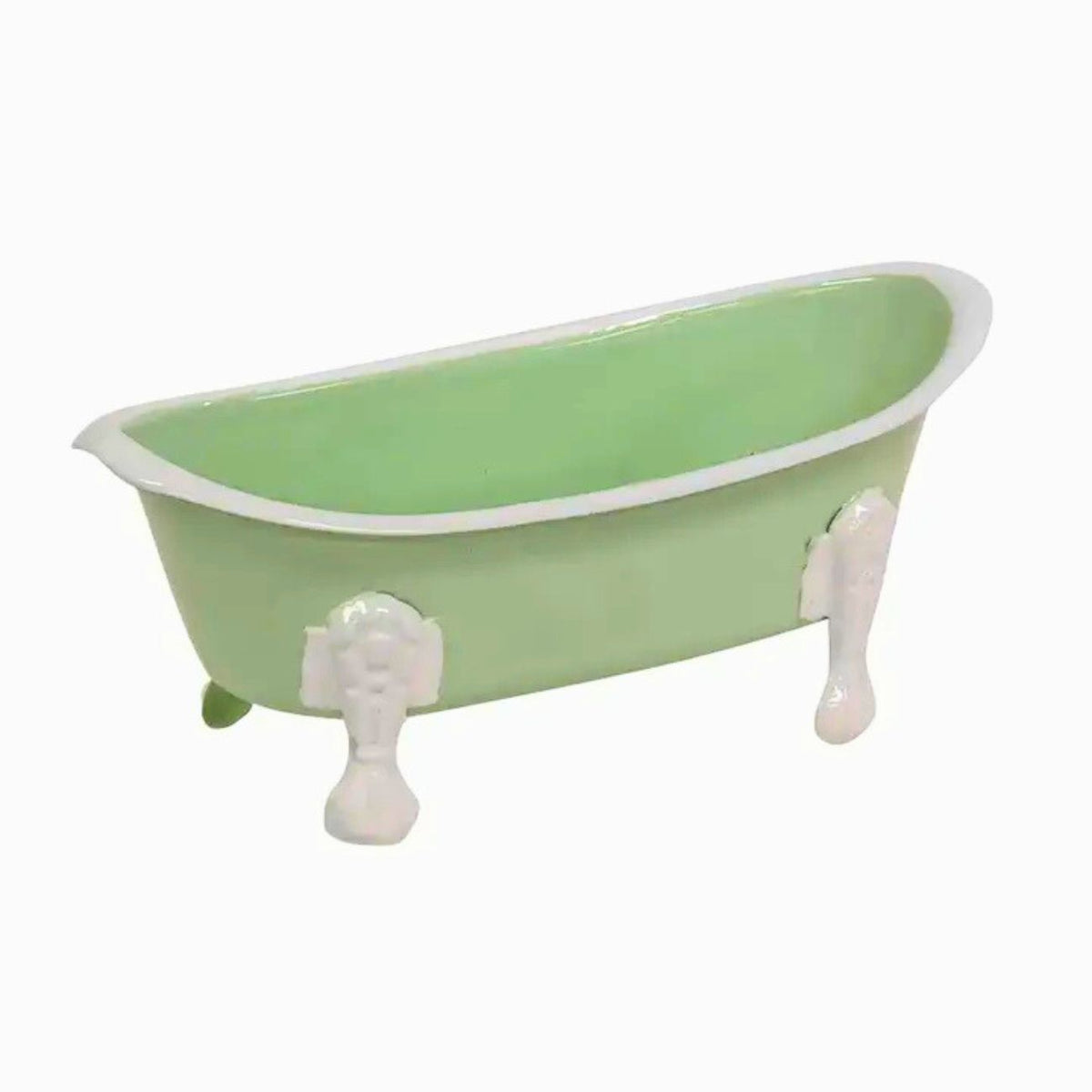 Draining Soap Dish | Fern Valley Soap | Old Fashioned Clawfoot Tub