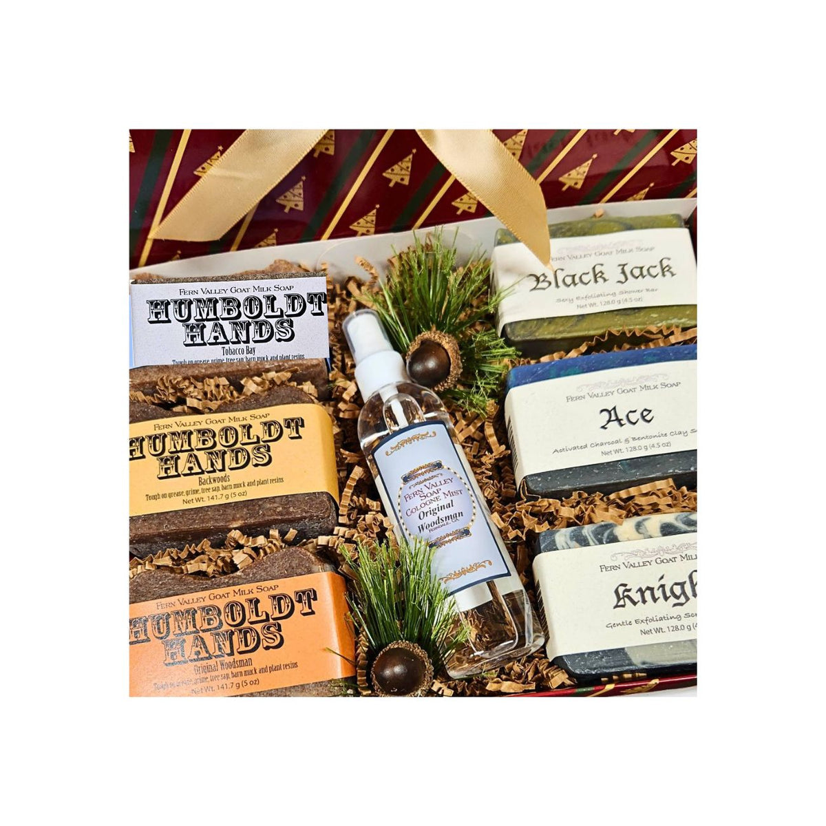 Handmade Goat Milk Soap + Cologne | The Men’s Ultimate Grooming Gift Set