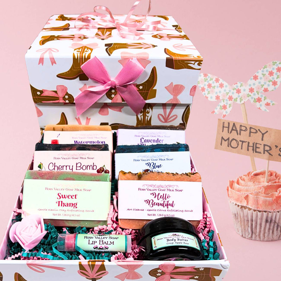 Handmade Goat Milk Soap | Cowgirl Gift Set For Her